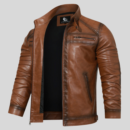 VESTE EN CUIR ROADSTER