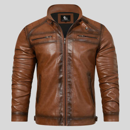 VESTE EN CUIR ROADSTER