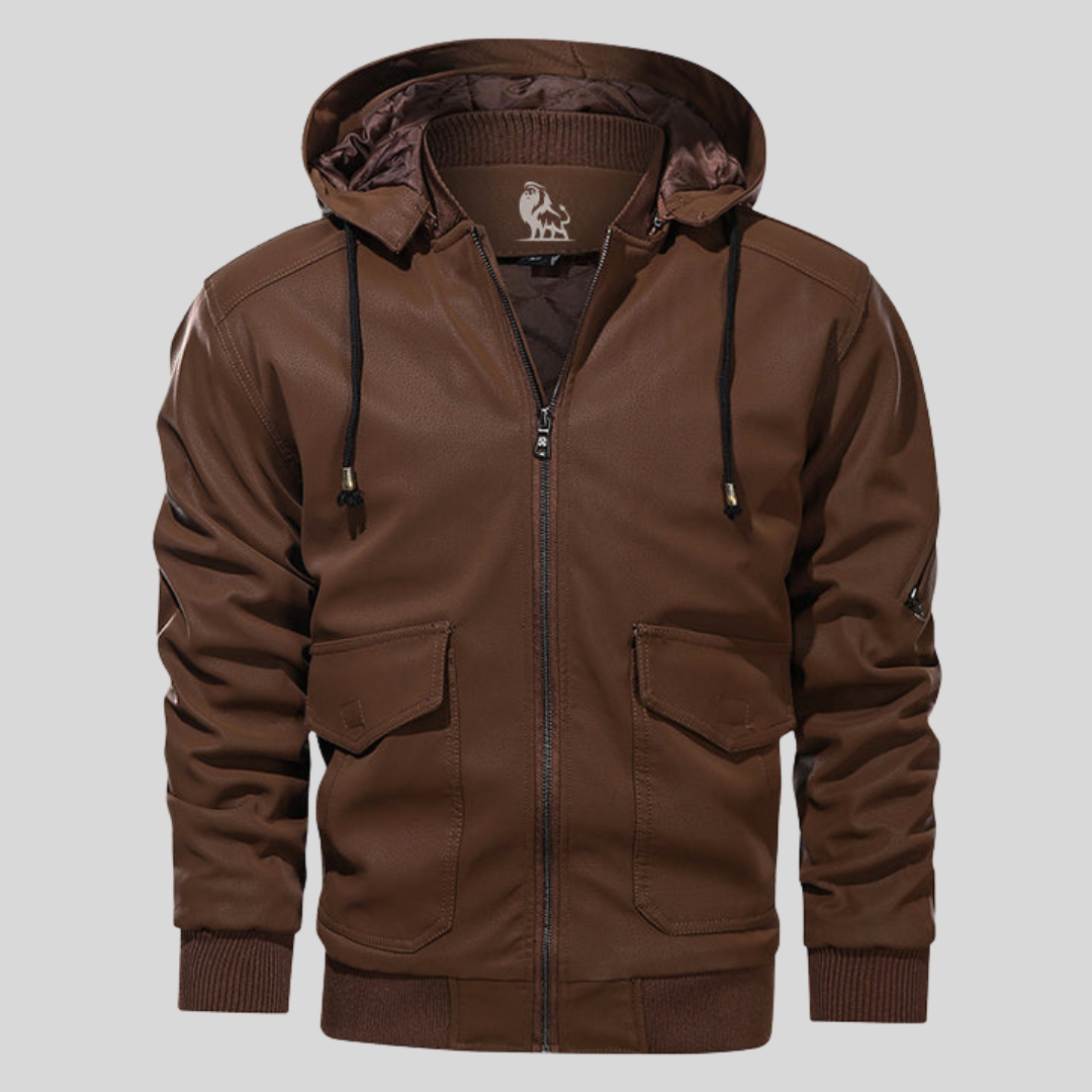 VESTE EN CUIR MARZIANO