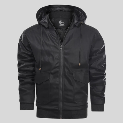 VESTE EN CUIR MARZIANO