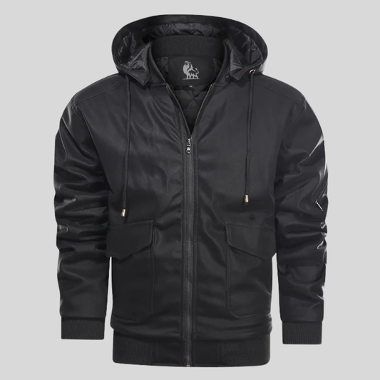 VESTE EN CUIR MARZIANO