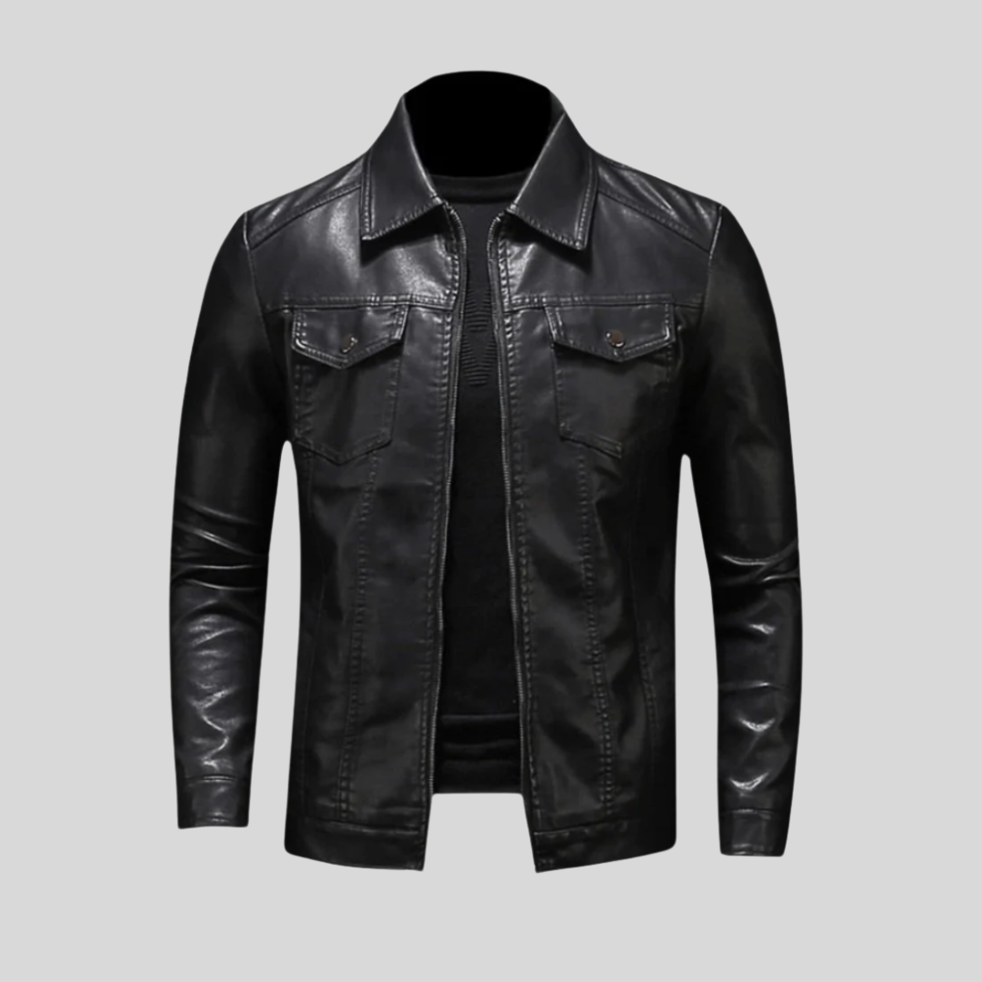 VESTE EN CUIR ALESSANDRO