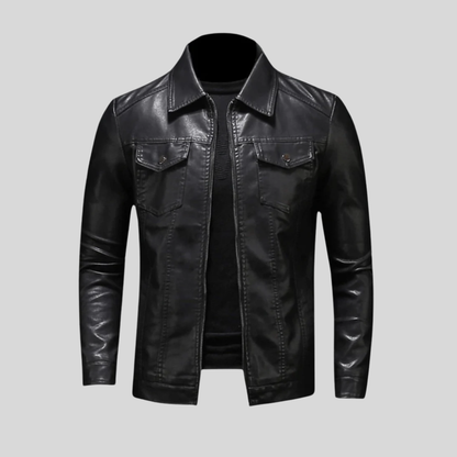 VESTE EN CUIR ALESSANDRO