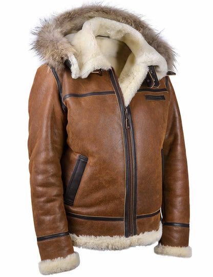 Aron™ | Fur-Hooded Jacket