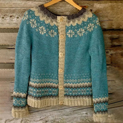 Valerie | Vintage Icelandic Cardigan
