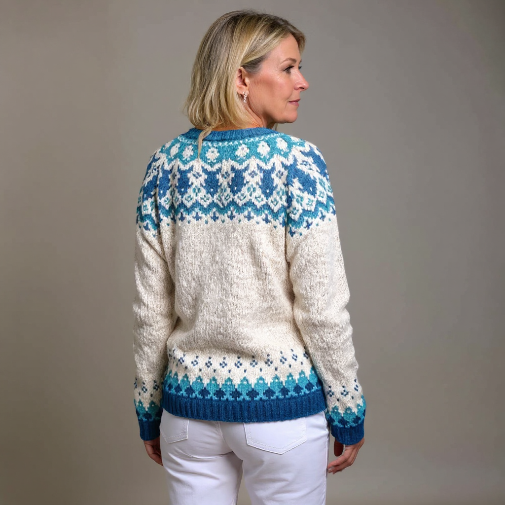 Patricia | Vintage Icelandic Handcrafted Cardigan