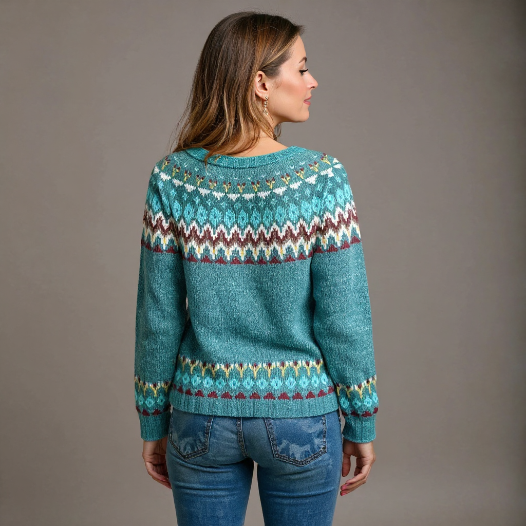 Margaret | Vintage Handcrafted Icelandic Jumper