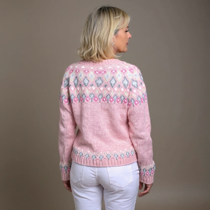 Diane | Pink Comfort Cardigan