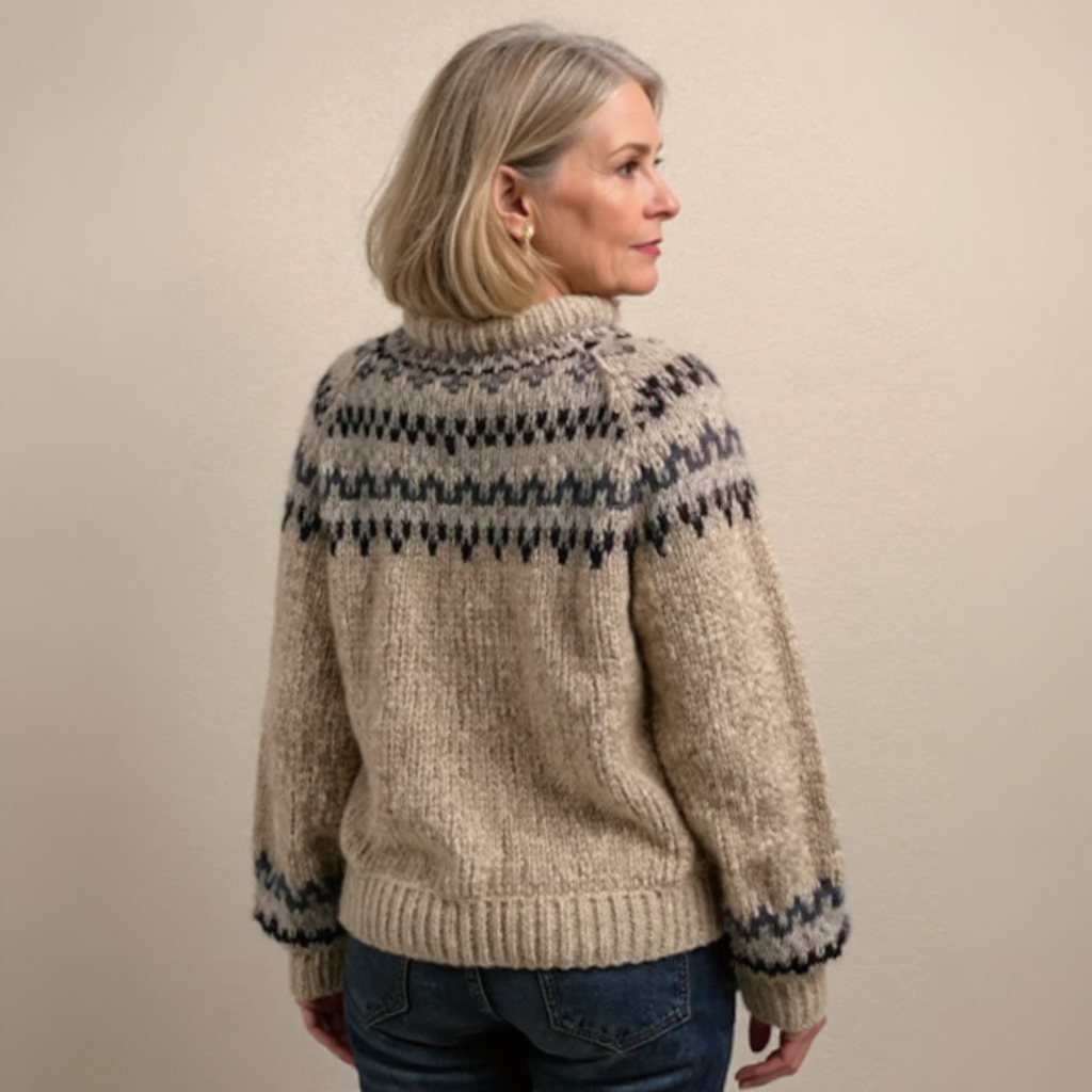 Linda | Vintage Handcrafted Icelandic Jumper