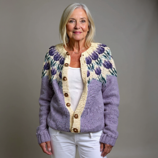 Janice | Vintage Icelandic Cardigan