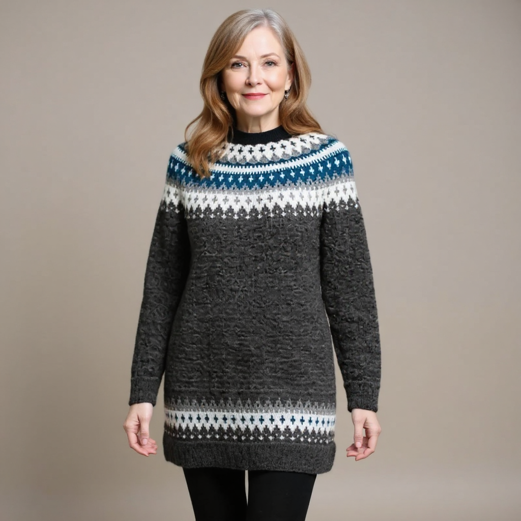 Gillian | Vintage Icelandic Jumper