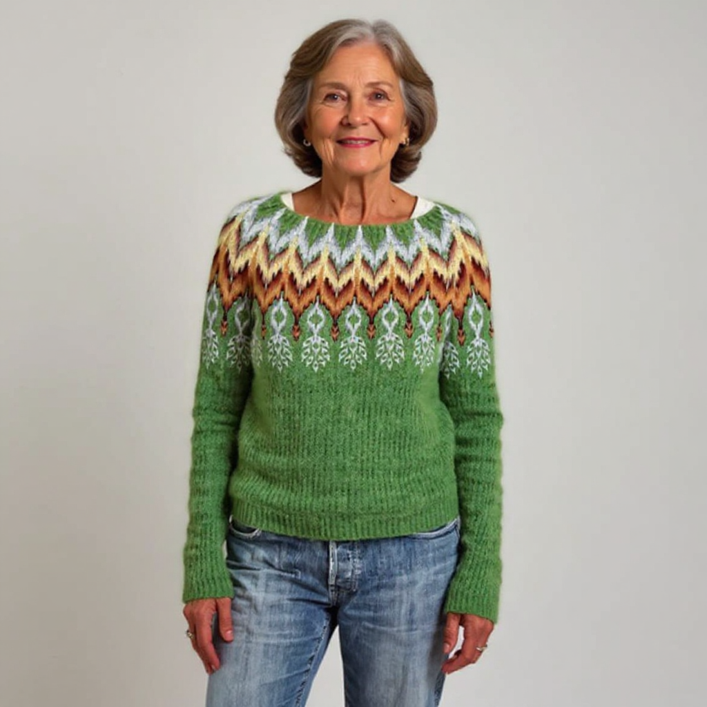 Classic Icelandic Wool Knit Sweater