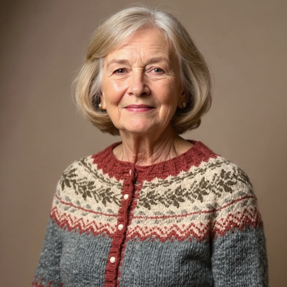 Pauline | Vintage  Icelandic Cardigan