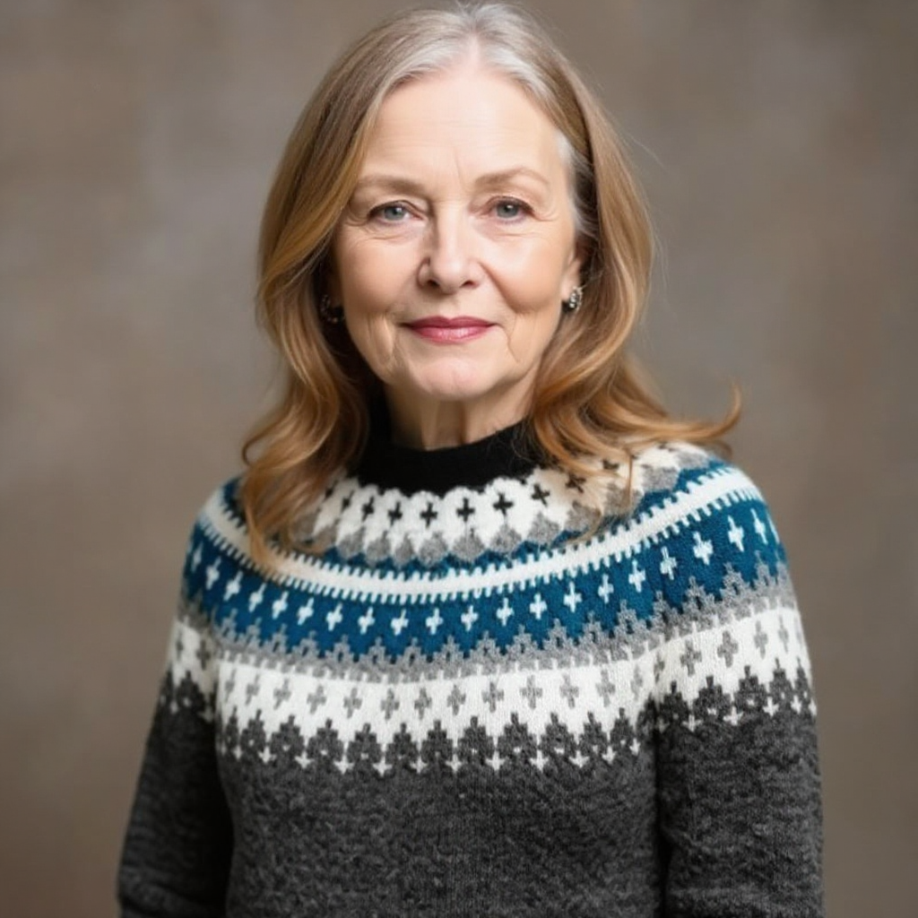 Gillian | Vintage Icelandic Jumper