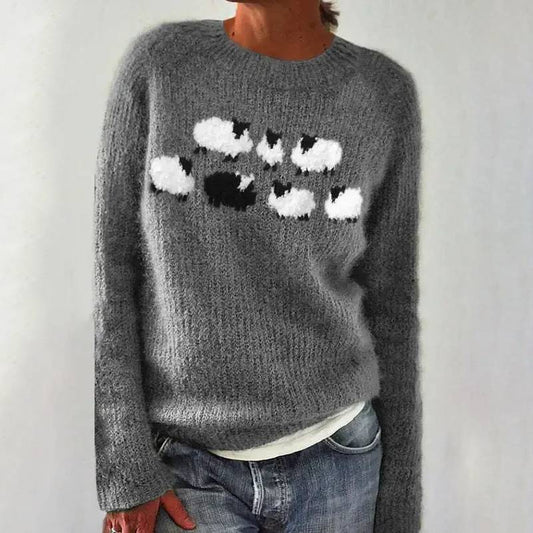 Lina™ - Comfortable Sweet Sheep Sweater