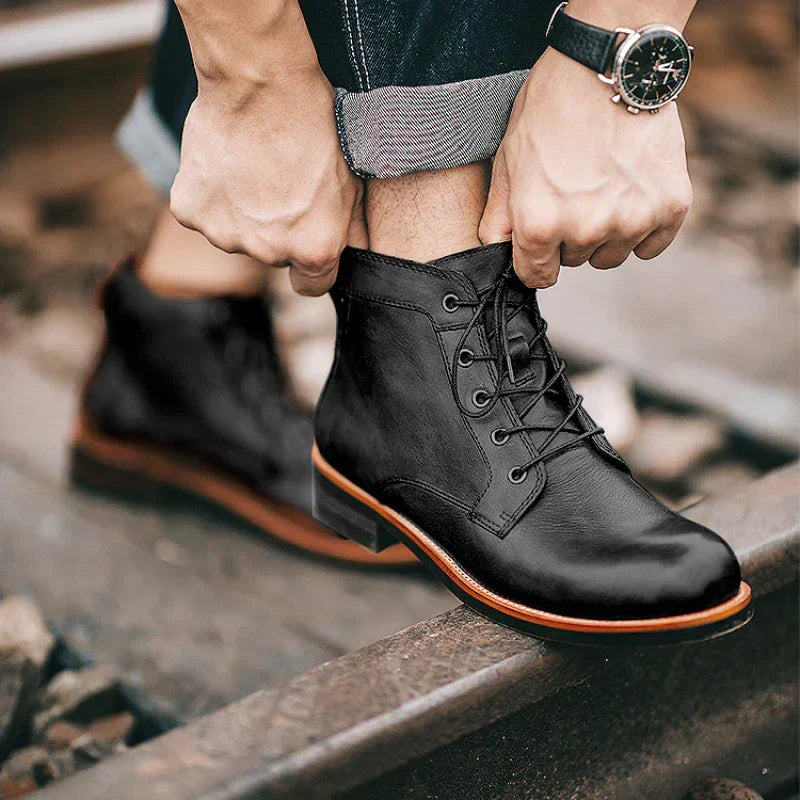 Hunter™ | Men’s Leather Boots