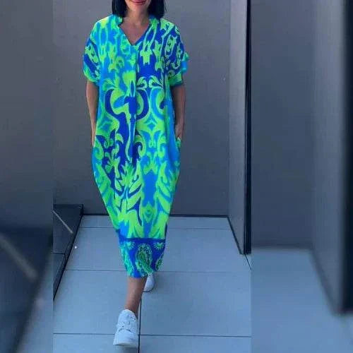 Elena™ - Elegant floral dress