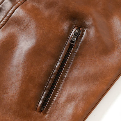 VESTE EN CUIR ROADSTER