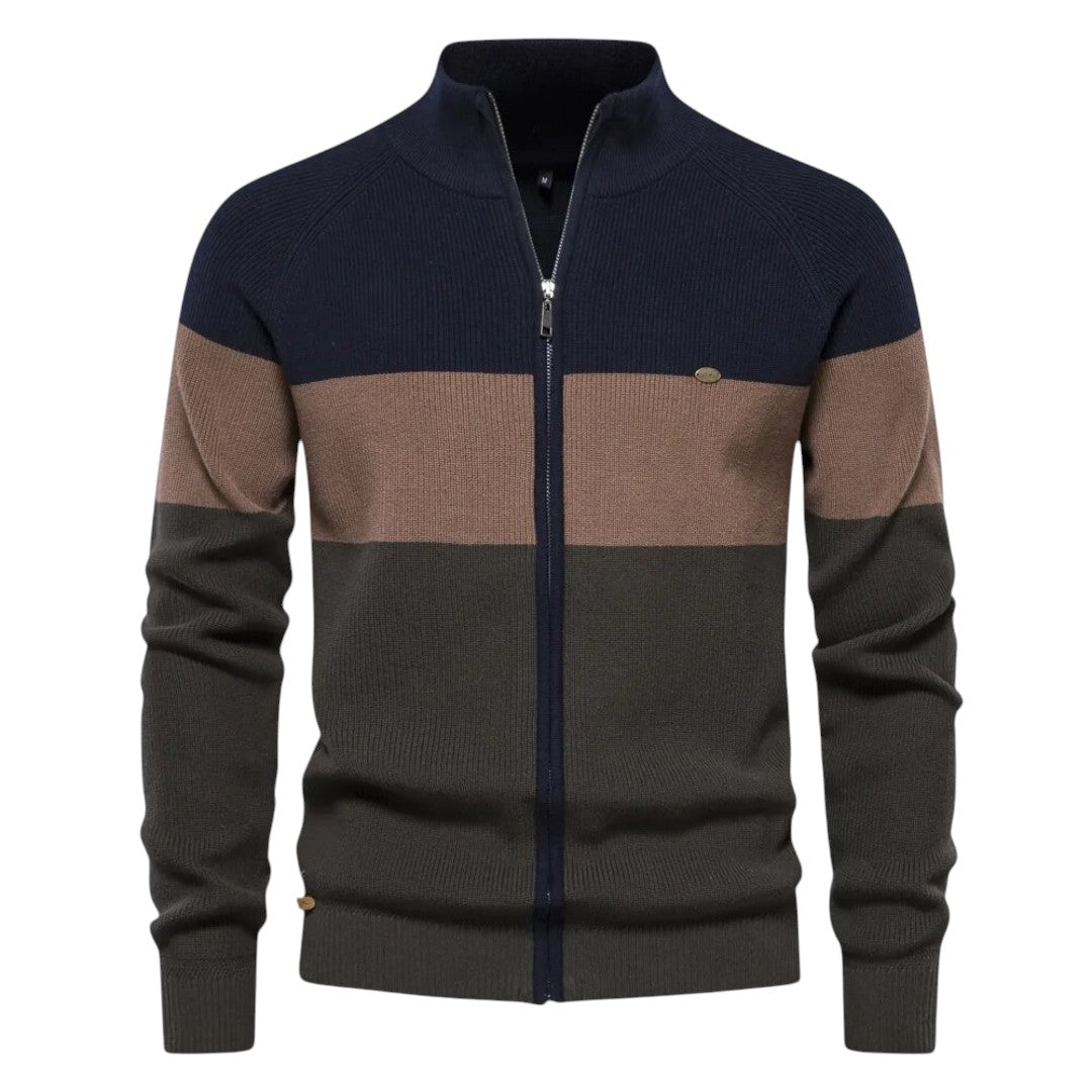 Sébastien™ | Cardigan Zippé