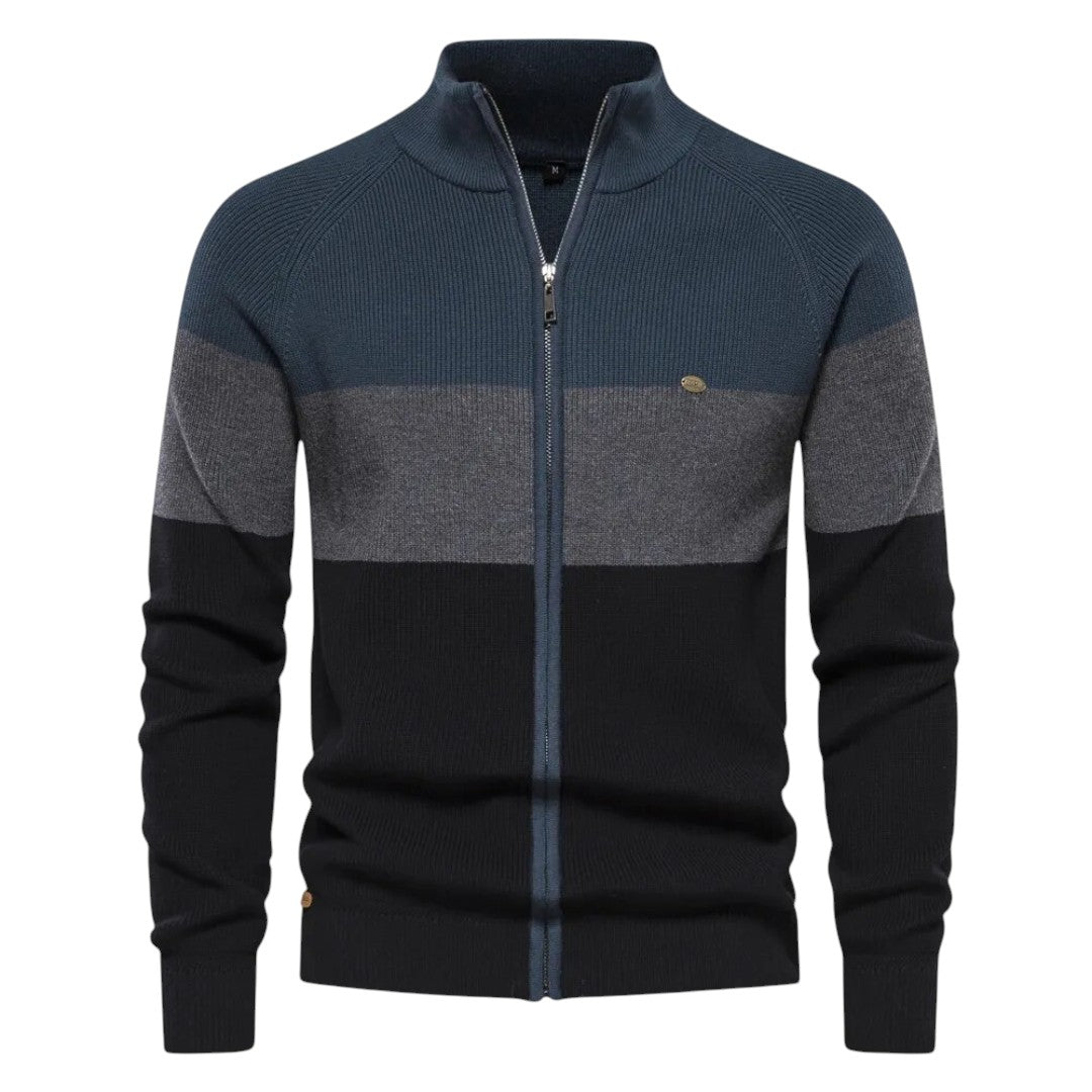 Sébastien™ | Cardigan Zippé