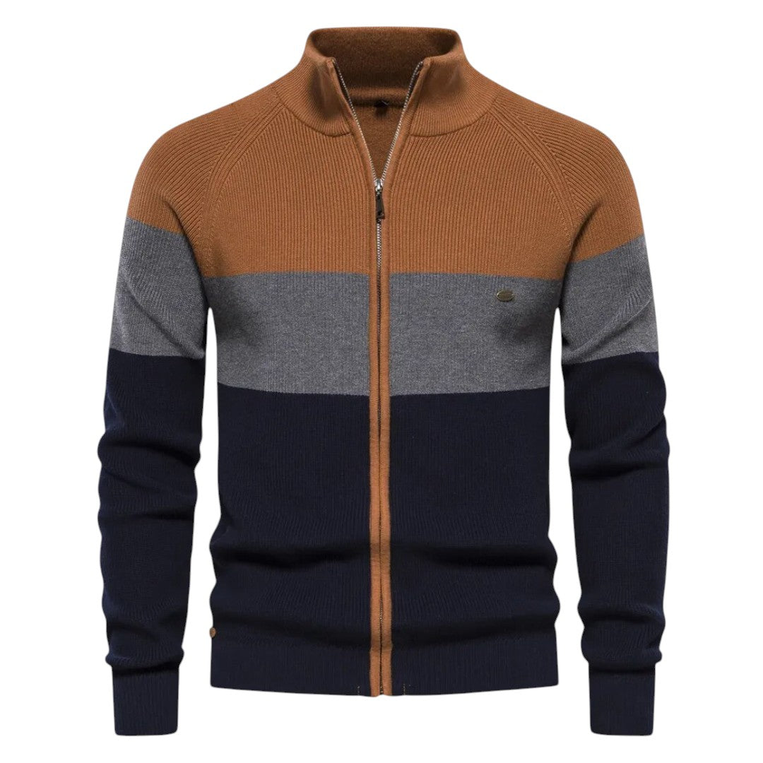Sébastien™ | Cardigan Zippé